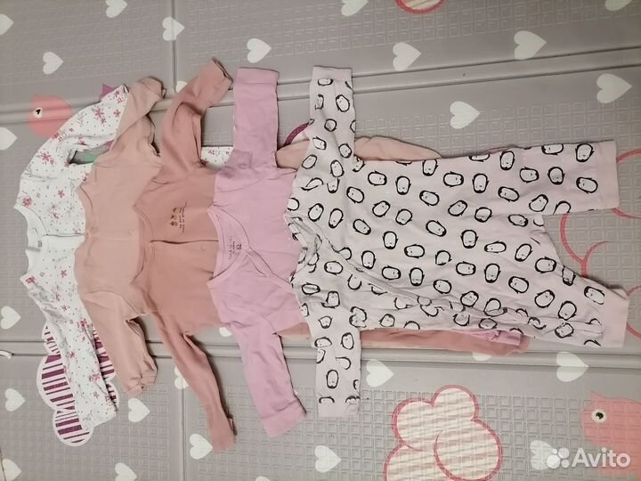 Огромный пакет вещей на девочку 62-74