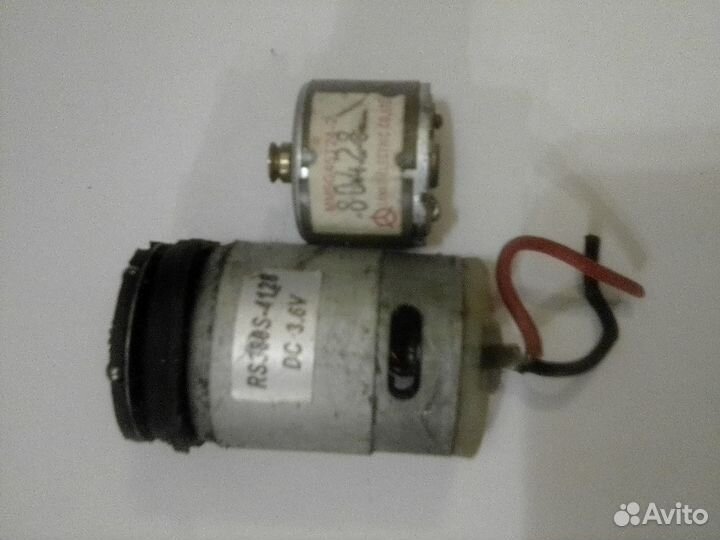 Электромотор 9вольт постоянный ток