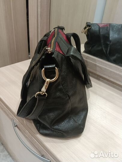 Сумка из натуральной кожи