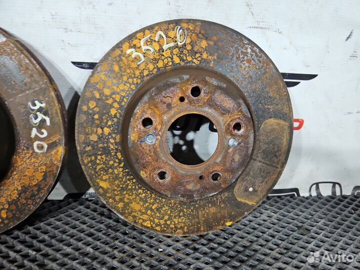 Диск тормозной передний Honda Accord CL7 K20A 2006