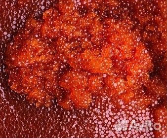 Красная икра кета