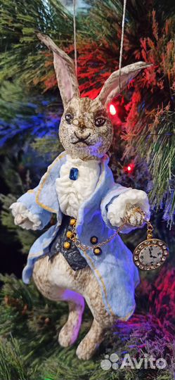 Коллекционная ватная игрушка. Ручная работа