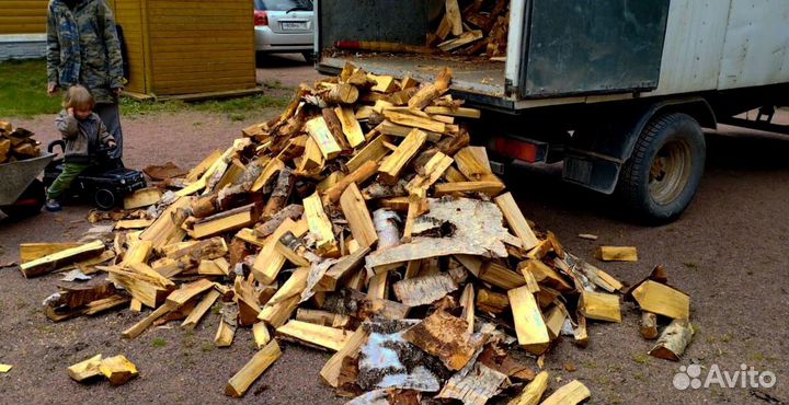 Дрова колотые Осиновые любого объема