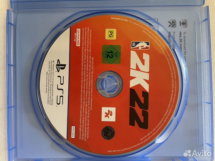 Игра NBA 2k22 для PS5