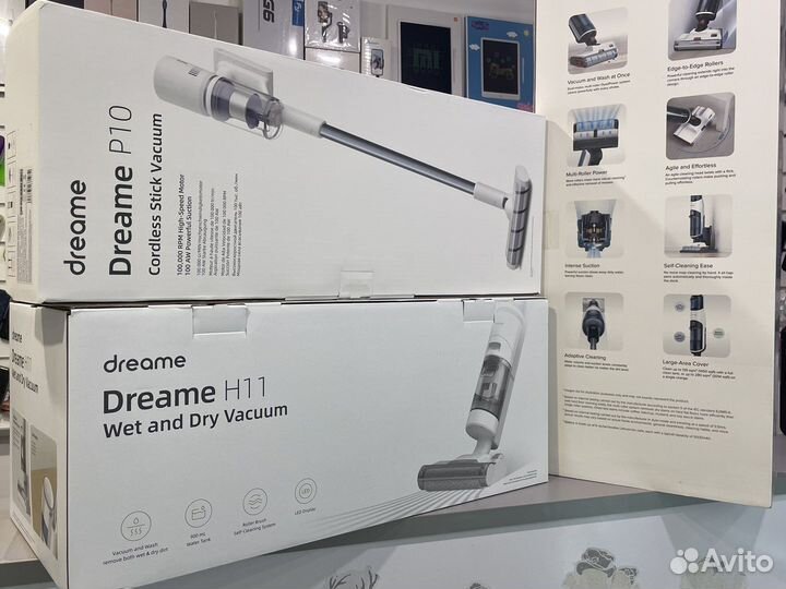 Моющий беспроводной пылесос Xiaomi Dreame H11