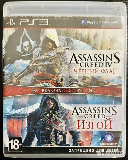 Assassin'S Creed Чёрный Флаг Assassin'S Изгой Ps3
