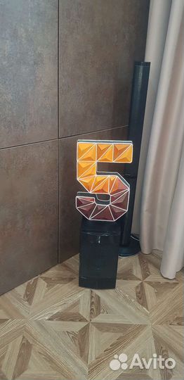 Цифра 5 на день рождения