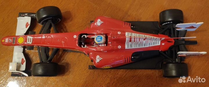 Формула 1 F10 Fernando Alonso от hot wheels elite