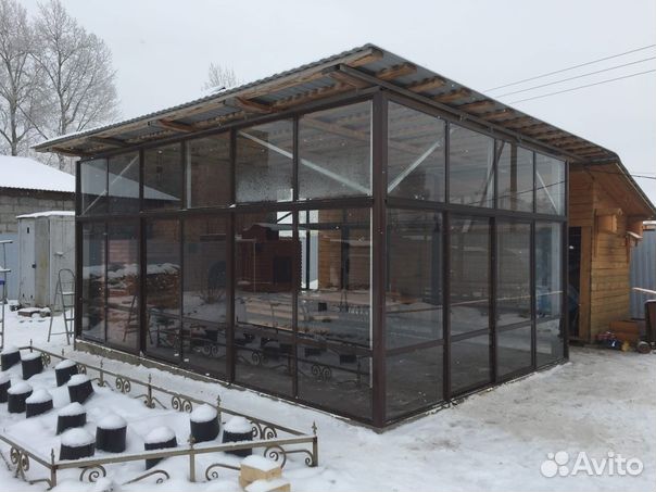 Остекление террас, веранд