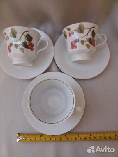 Чашка с блюдцем. Цена за все