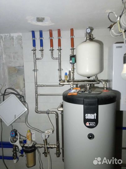 Монтаж отопления, водоснабжения, канализации