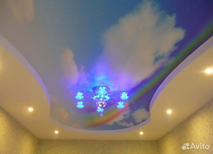 Натяжные потолки