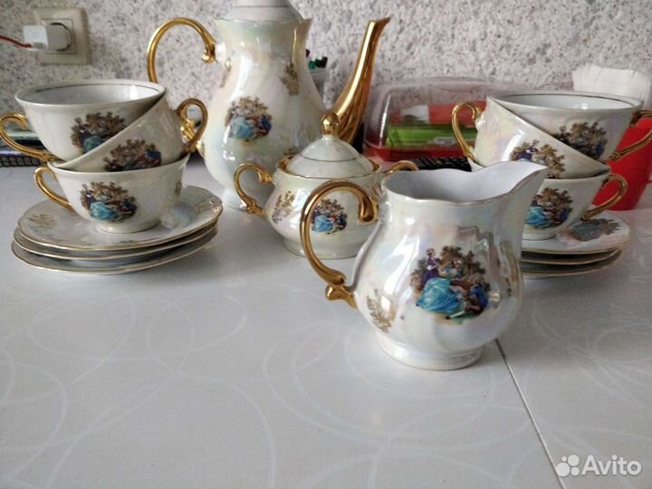 Сервиз кофейный чайный Югославия