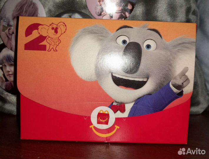 Зверопой,игрушки макдональдс,хэппи мил