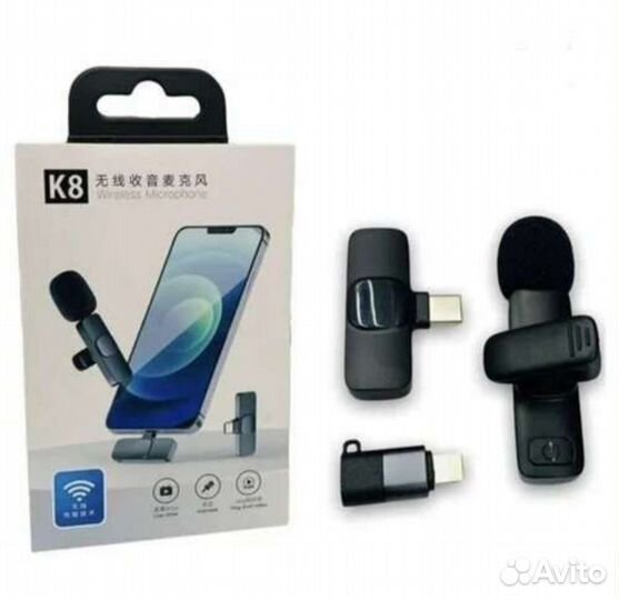 Петличный микрофон K8