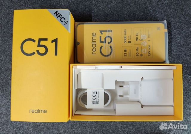 realme C51, 4/128 ГБ объявление продам