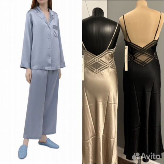 Luna di Seta Пижама и Сорочка шелк оригинал