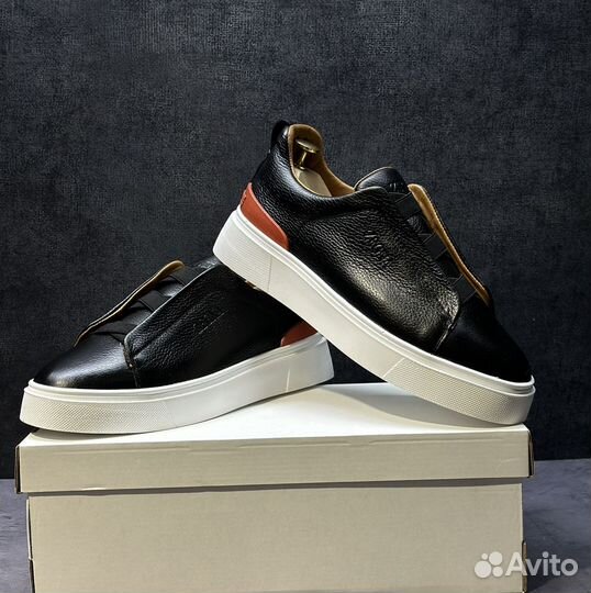 Слипоны мужские zegna