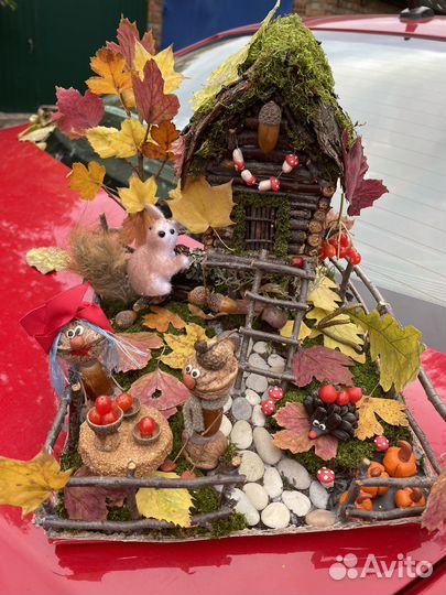 Осенняя поделка в садик или школу