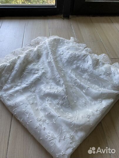 Детское одеяло ажурное