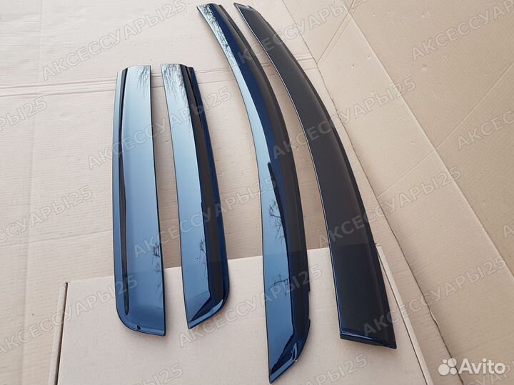 Ветровики комплект Nissan Note e12 (Ноут) 2012г+