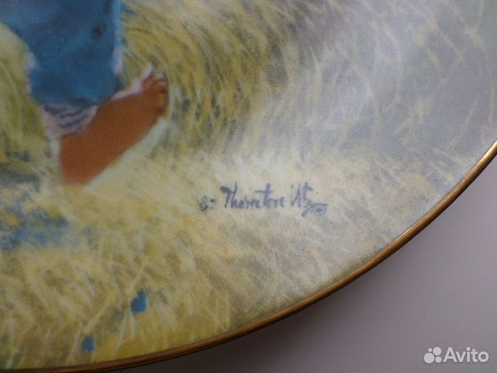 Тарелка декоративная Тачдаун