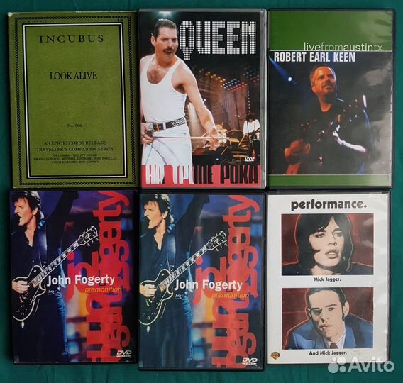 Музыка (Рок и т.д.) на DVD