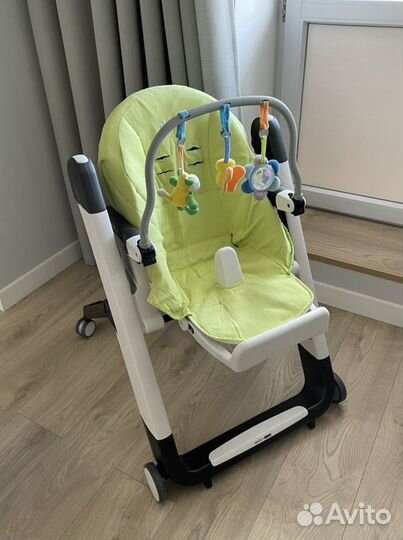 Детский стул для кормления+мобиль и чехол