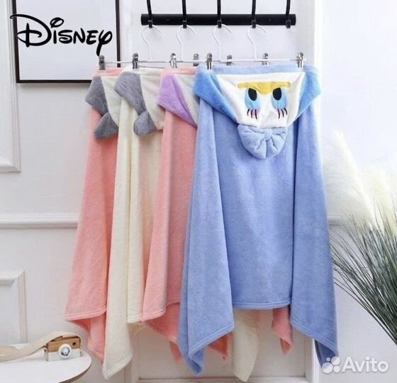 Детское полотенце уголок/ пончо новое