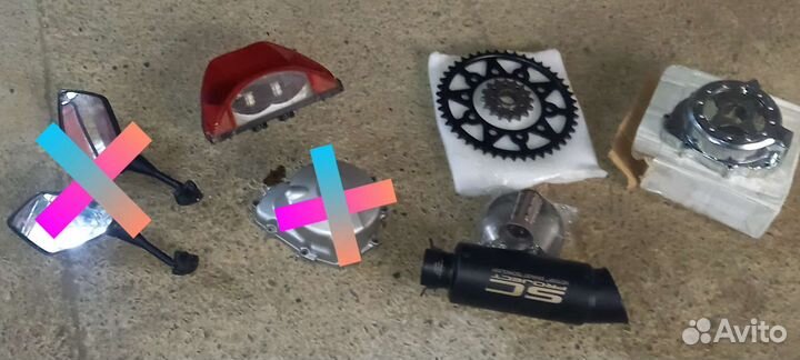 Запчаси на мотоцикл хонда