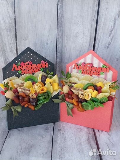 Женские съедобные букеты