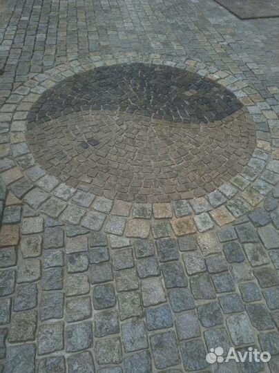 Укладка брусчатки