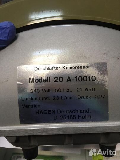 Компрессор для аквариума