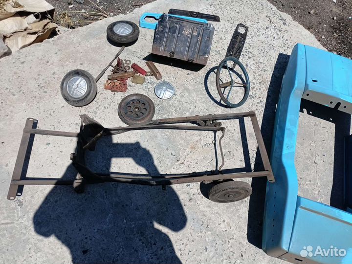 Педальная машина СССР