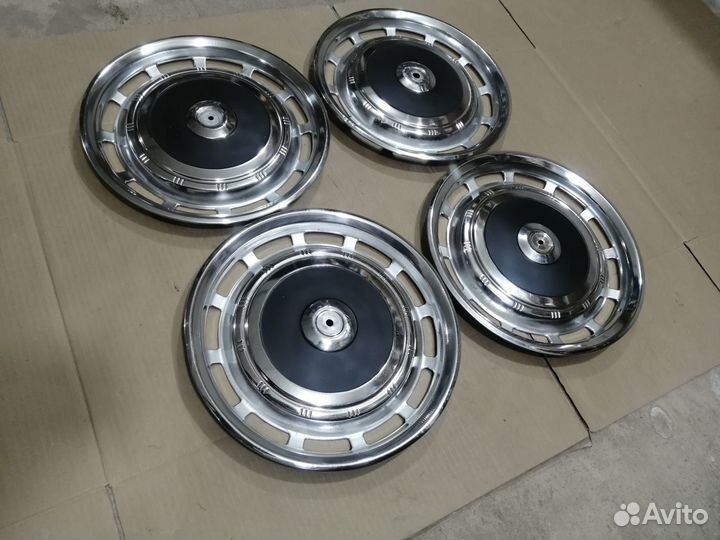 Колпаки газ 3102 хром R14 оригинал