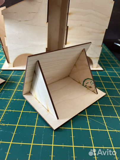 Самосборный домик из фанеры