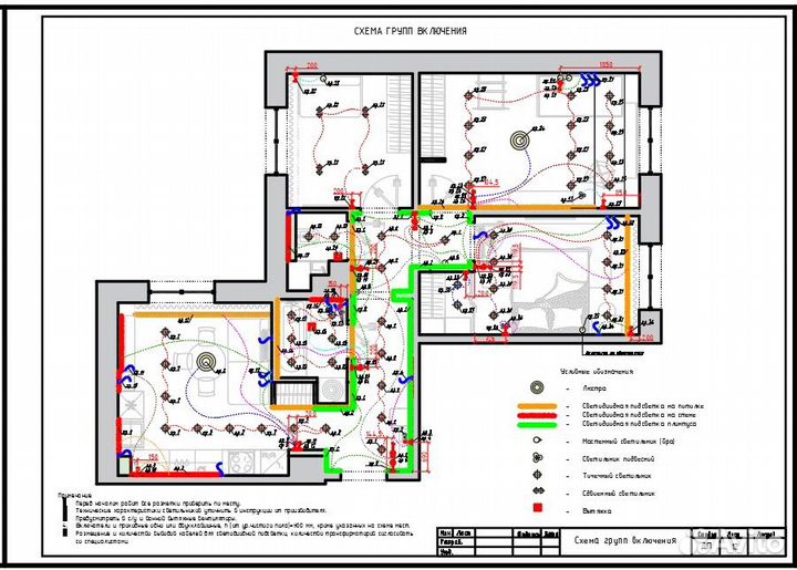 Рабочие дизайн чертежи, чертёжник в autocad