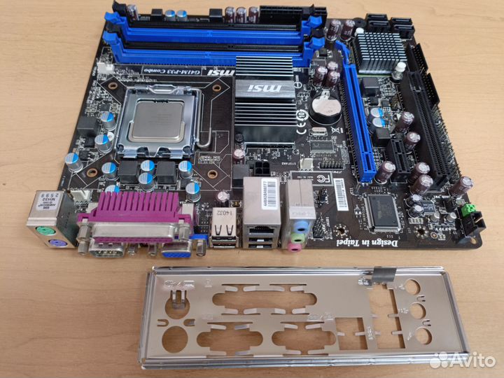 Материнская плата 775, AM2+ / AM3 с процессором