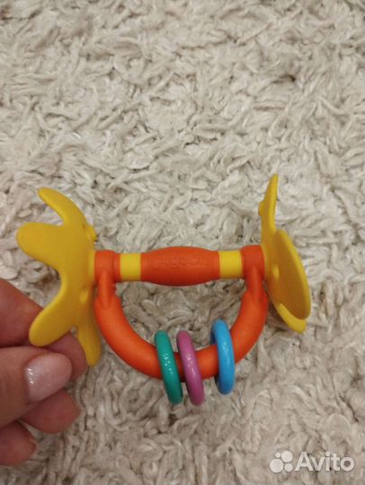 Погремушки пакетом. Развивающие игрушки