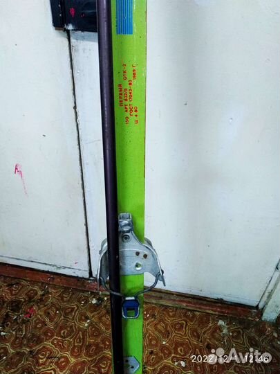 Лыжи беговые детские 1.50м+ палки 120 м