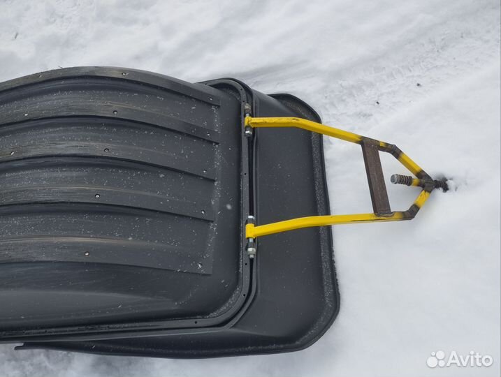 Сани волокуши для мотобуксировщика, снегохода