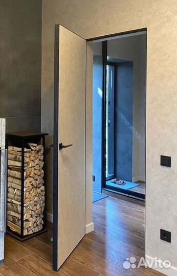 Скрытая дверь под покраску