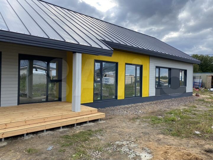 Дом 134 м² на участке 10 сот.