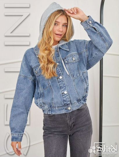 Джинсовая куртка 42-44