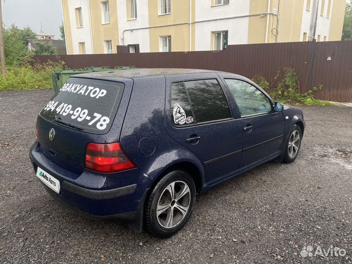 Volkswagen Golf 1.4 МТ, 1998, 200 000 км
