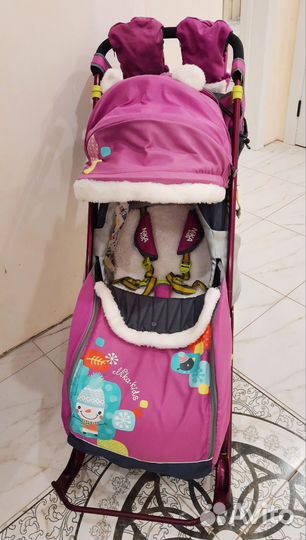 Коляска санки