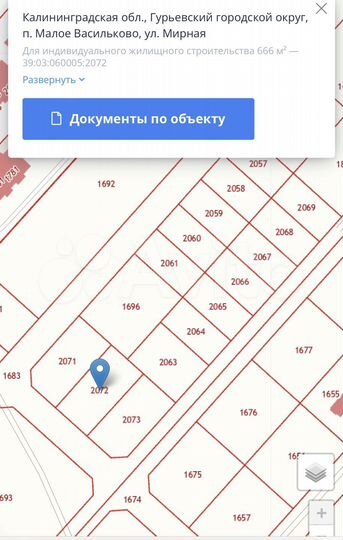 Участок 6,6 сот. (ИЖС)