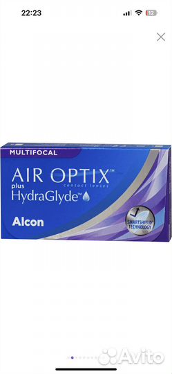 Линзы контактные air optix -2,5