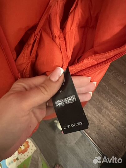 Новый легкий пуховик 12 storeеz xs
