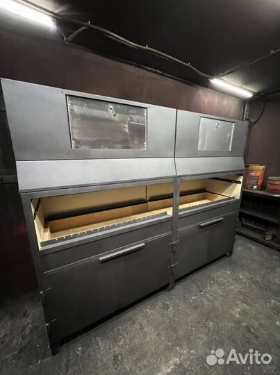 Мангал с гидрофильтром 240 см